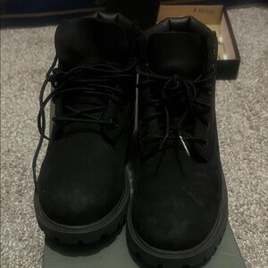 Timberland Black Kids Boots